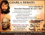 Charla debate | La responsabilidad del Estado en la violación de derechos humanos ayer y hoy